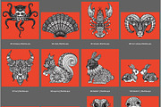 98% OFF Animal set and big bundle, an Animal Illustration by Somjai King (Thumbnail 9 of 15)