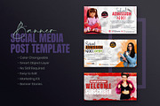 School admission social media post, a Social Media Template by Creative_View (Thumbnail 8 of 8)