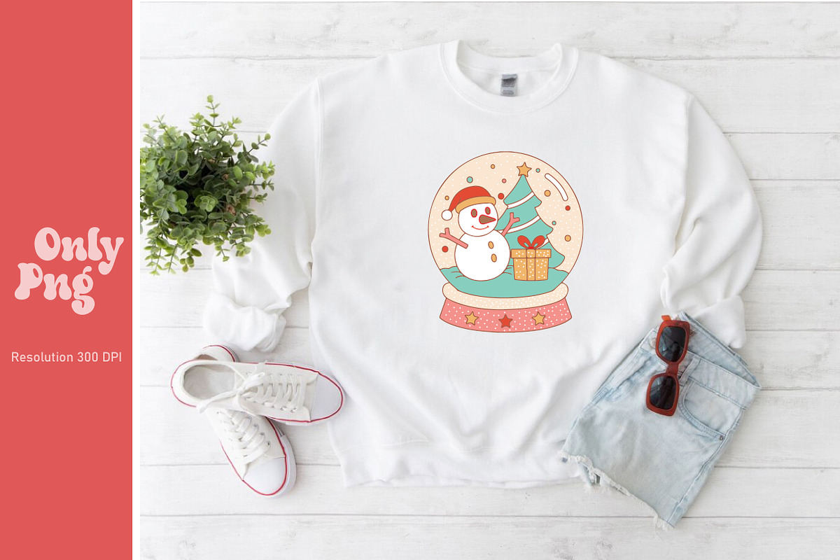 Rettro christmas sublimation, a Seasonal Illustration by Libby Wishes (Photo 3 of 13)