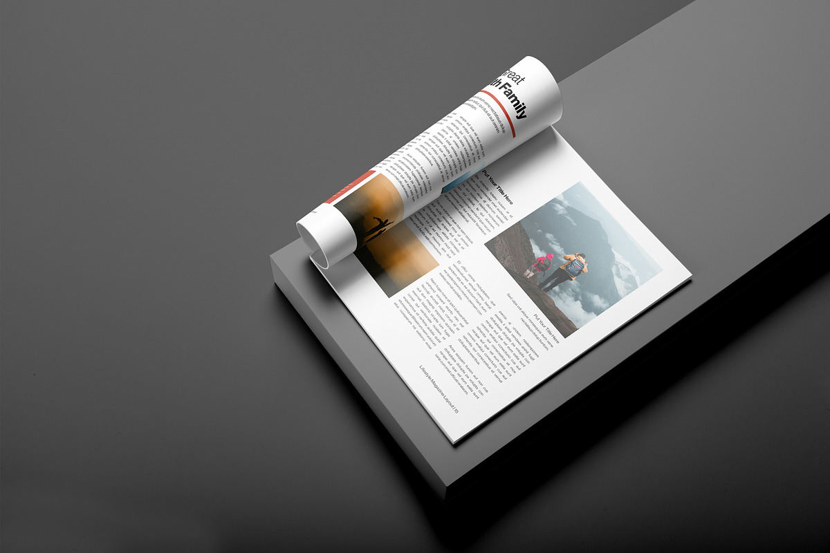 Lifestyle Magazine Template preview 8