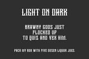 Luxgard, a Font by Sentavio (Thumbnail 7 of 12)