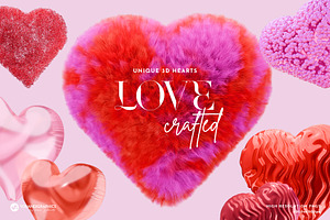 Love Crafted Hearts Graphics, a Graphic by Youandigraphics