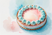 Colorful Pastry Clipart Set, an Illustration by hafijul (Thumbnail 3 of 9)