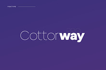 Cottorway Display Typeface