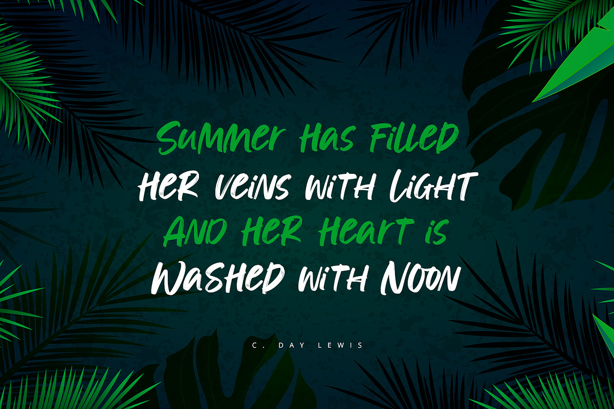 Bonfire - Modern Brush Font, a Handwritten Font by Alpaprana (Photo 8 of 13)