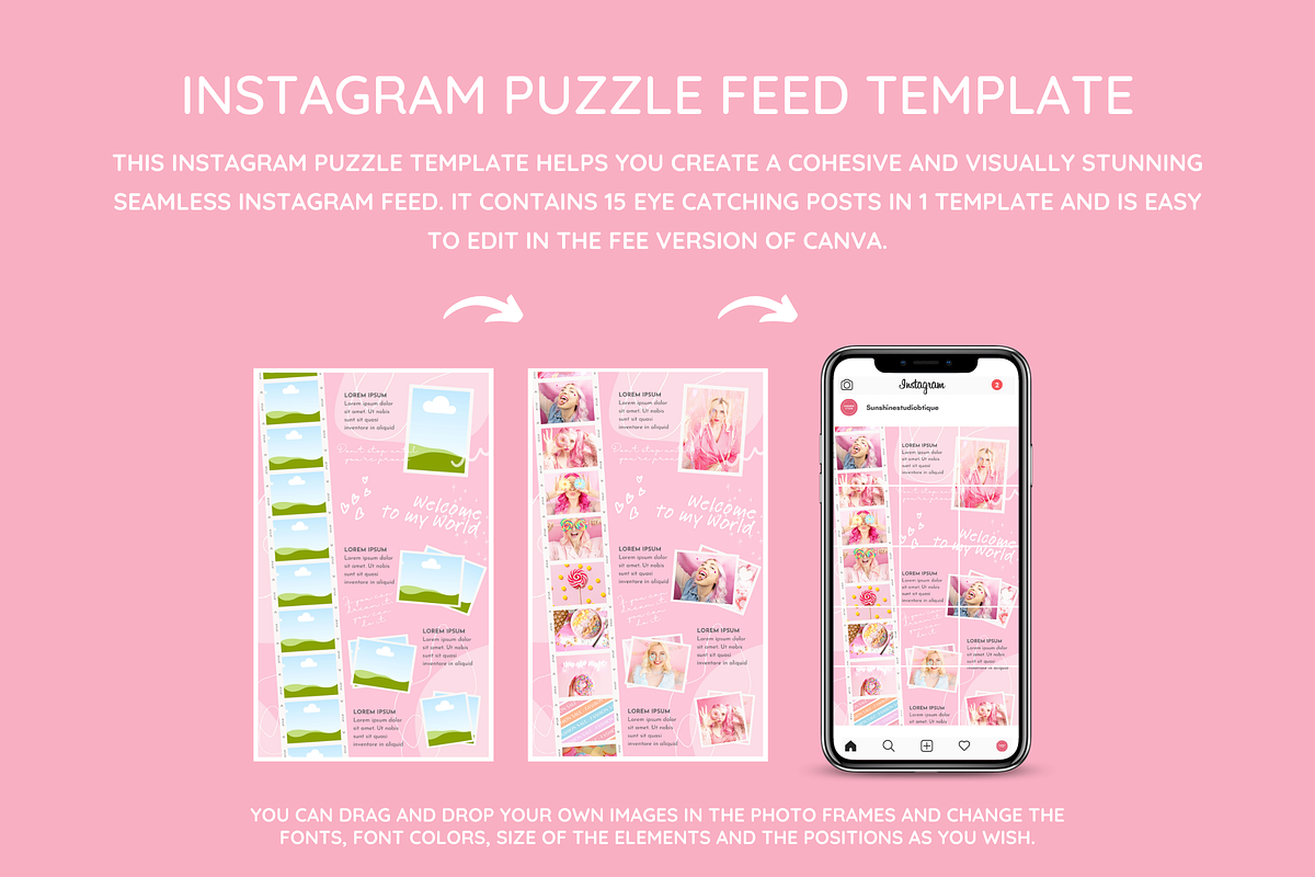 Pink Instagram Mega Bundle preview 5