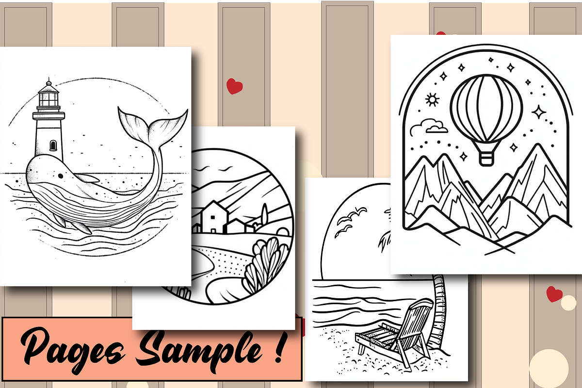 Simple Art Bold & Easy Coloring Page, an Animal Illustration by Design Home (Photo 3 of 4)