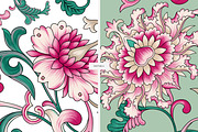 Classic Chinese Ornamental Patterns, a Pattern Graphic by LEAFure (Thumbnail 5 of 10)