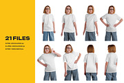 8 Mockups of a Children's T-shirt, a Shirt Mockup by Grow Design Craft Studio (Thumbnail 8 of 8)