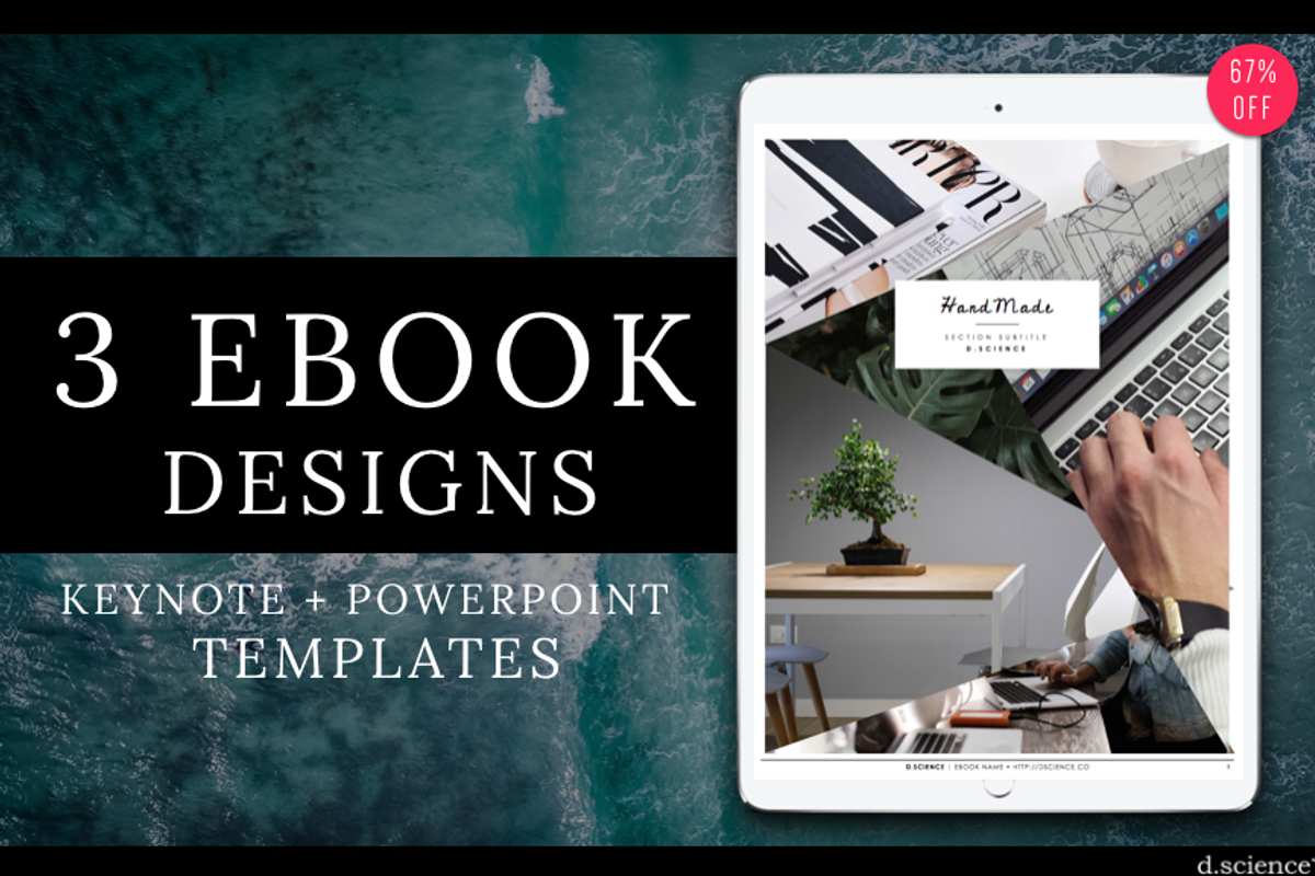 3X Ebook Template Bundle  | 67% Off, a Magazine Template by Template Monkey @dscience (Photo 3 of 35)