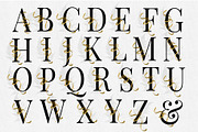Holiday Snowflake Alphabet, an Illustration by Maggie Stilwell Design (Thumbnail 2 of 6)