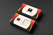 Modern Business Card Design Template, a Business Card Template by YUDesignStore (Thumbnail 2 of 4)