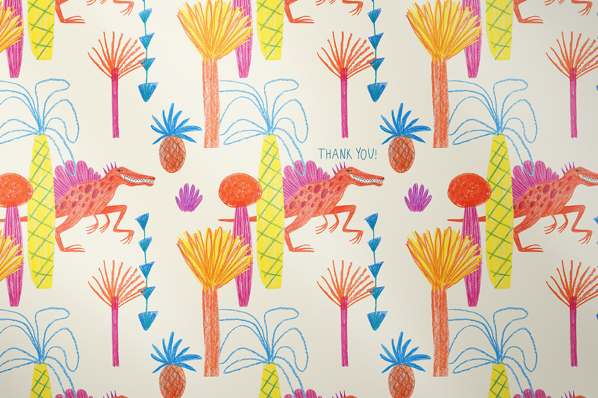 Dinosaurs. For kids small and big., an Animal Illustration by Annakniaz (Photo 13 of 13)