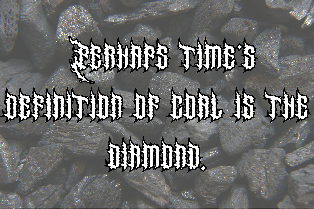 Wasted World Modern Blackletter, a Blackletter Font by Aditastudios (Photo 2 of 5)