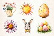 Simple Easter & Spring Clipart, an Illustration by CreationArt (Thumbnail 4 of 5)