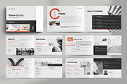 Case Study Brochure Landscape, a Brochure Template by NorthPeak (Thumbnail 1 of 10)