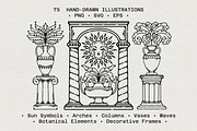 Temple Of The Sun /summer collection, an Object Illustration by heyXeni (Thumbnail 2 of 9)