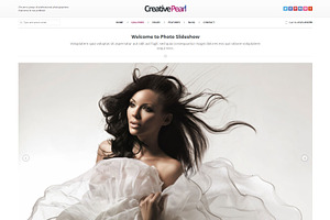 CreativePearl - Photography WP Theme