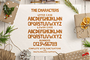 Holiday Season, a Font by caocastudio (Thumbnail 3 of 5)