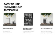 Christmas Frames & Wallpaper Mockups, a Product Mockup by mock-ups (Thumbnail 3 of 16)