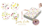 Sunny Easter bunny Watercolor, an Illustration by LABFcreations (Thumbnail 15 of 17)
