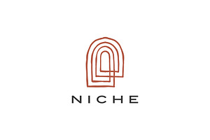 Boho Niche Door French Curve Logo