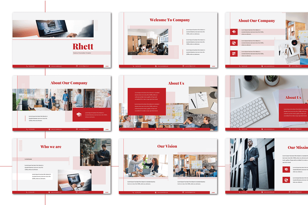 Business Consultant Presentation, a Presentation Template by deTheme (Photo 4 of 13)