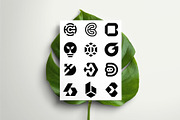 100+ Geometric Logo Mark, a Branding & Logo Template by Motaleb Hossain (Thumbnail 3 of 5)
