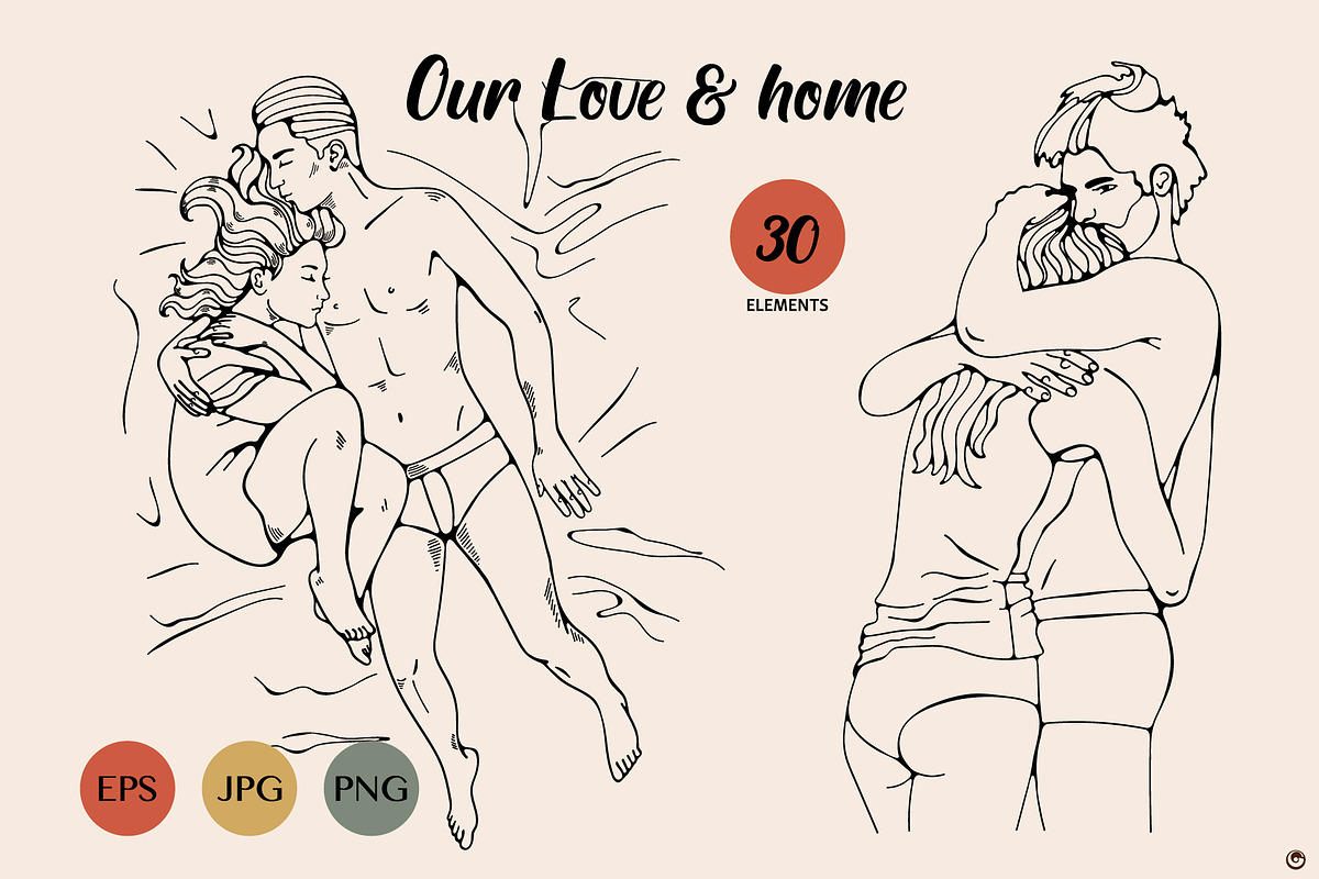Our love and home, a Person Illustration by Olillia (Photo 11 of 14)