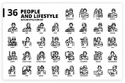 3,600 Icons x3 Styles, an Outline Icon by monkik (Thumbnail 230 of 299)