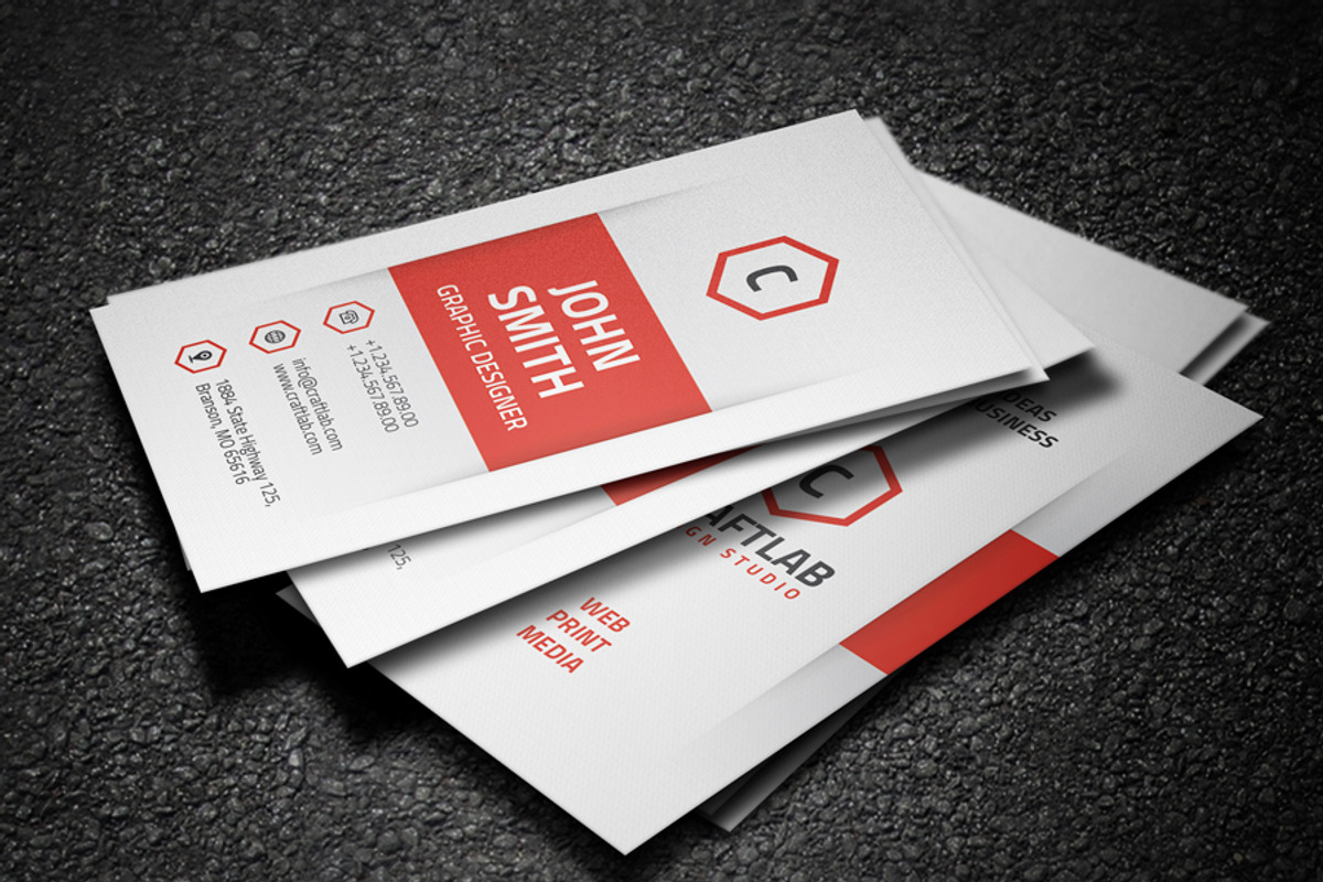 Creative Corporate Business Card-27, a Business Card Template by ND Design (Photo 3 of 5)