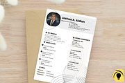 Resume and Cover Letter Template, a Resume Template by Bulbly Graphics (Thumbnail 2 of 5)
