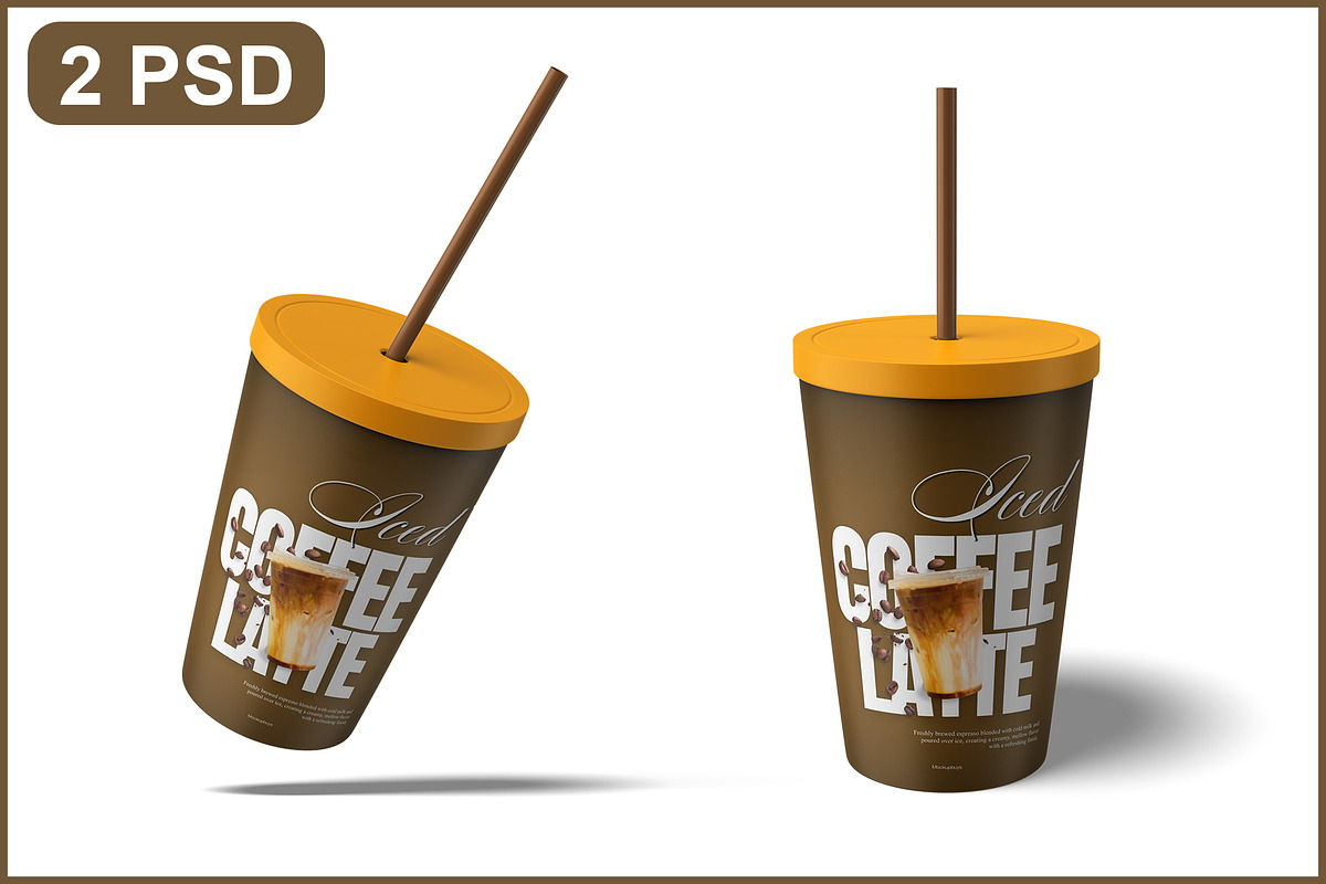 Coffee Cup Packaging Mockup, a Cups & Container Mockup by mockupbuys (Photo 1 of 3)