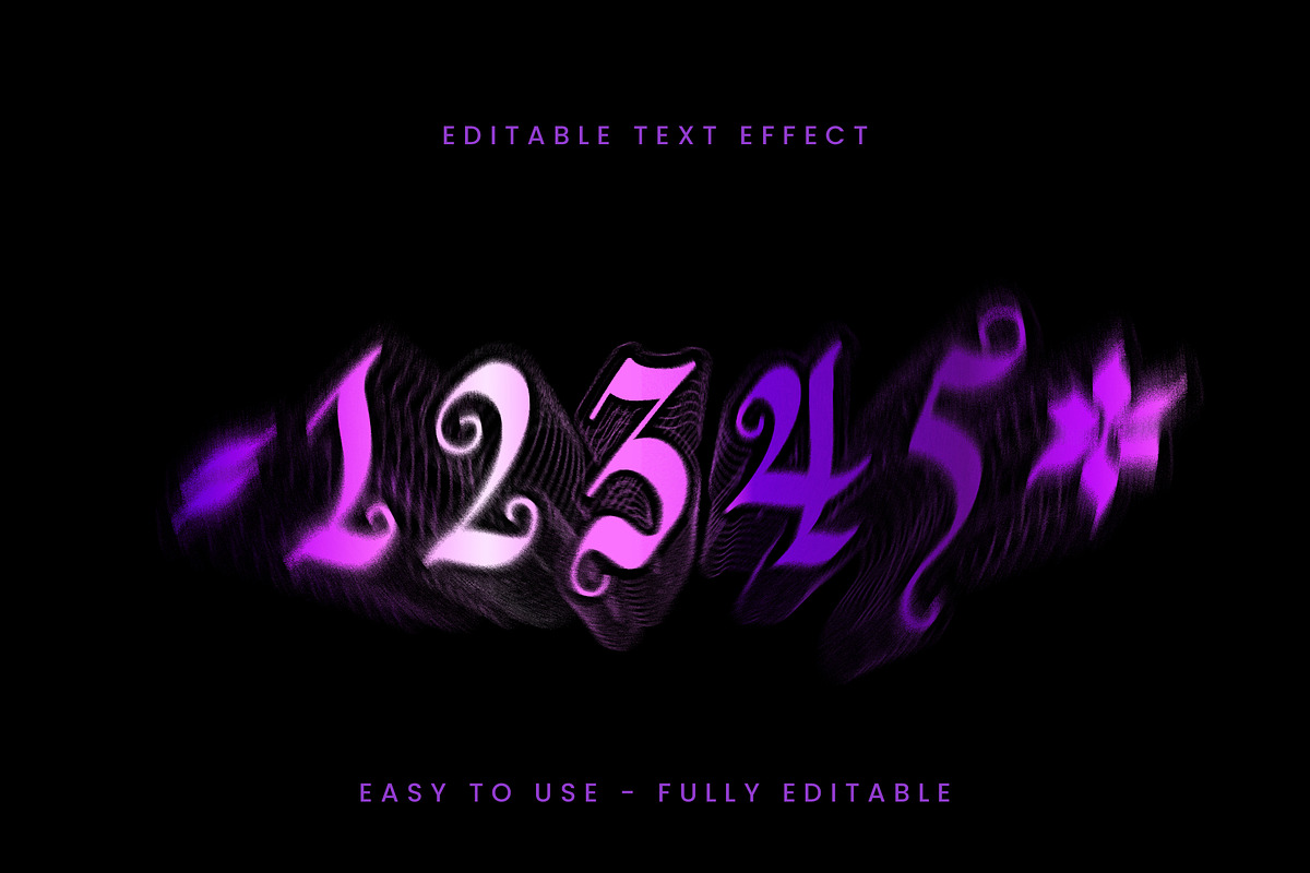 Gothic Neon Text Effect preview 2