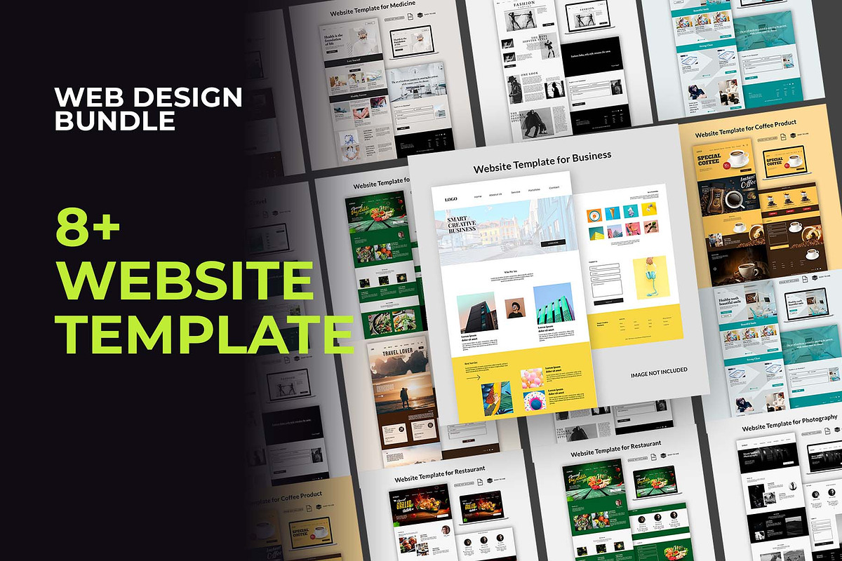 Website Template Design Bundle