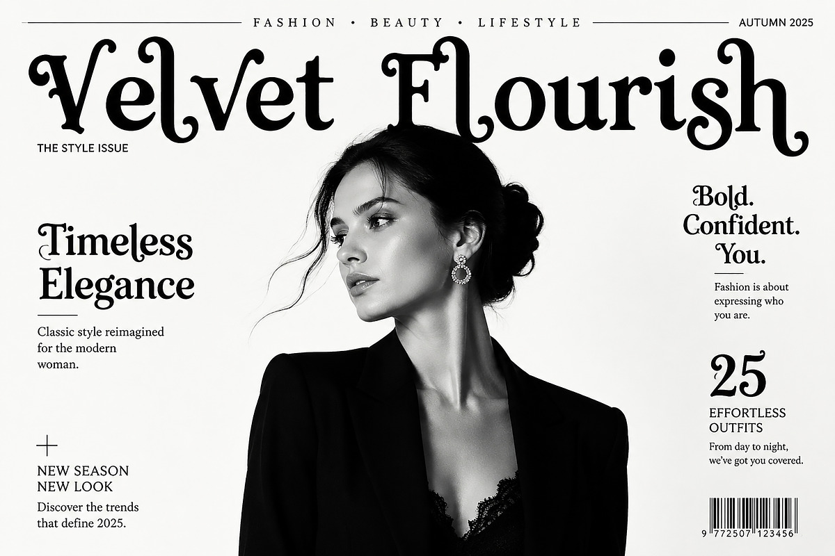 Velvet Flourish, a Script Font by Wow Magic (Photo 4 of 4)