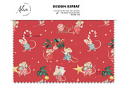 Winter Wonderland Christmas pattern, a Pattern Graphic by Milatoo (Thumbnail 2 of 3)