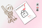 KIds English Worksheet, a Graphic by Hitubrand (Thumbnail 5 of 5)