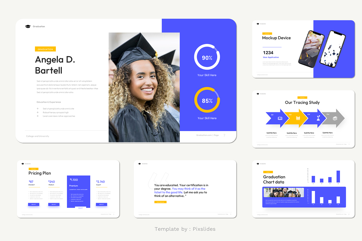 Collage and University Keynote, a Presentation Template by Pixslides (Photo 3 of 4)