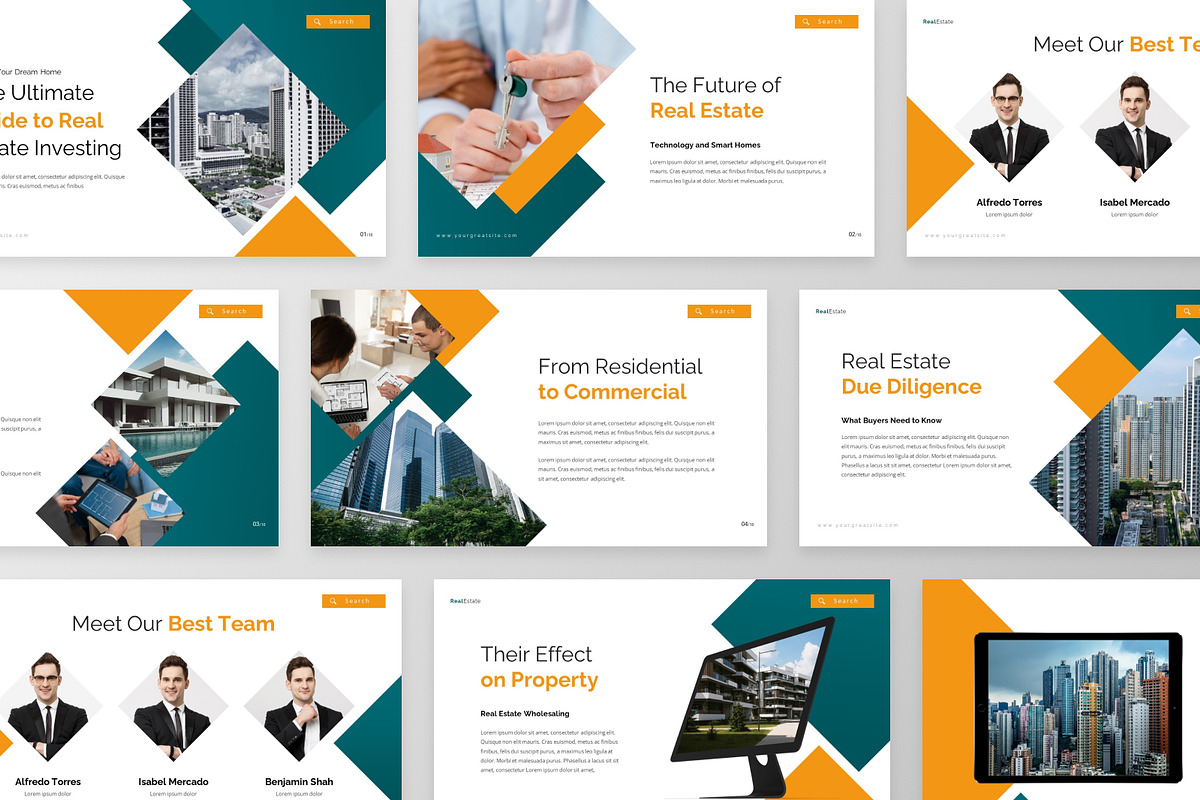 Real Estate Keynote Template, a Presentation Template by MtvtdArt (Photo 2 of 6)