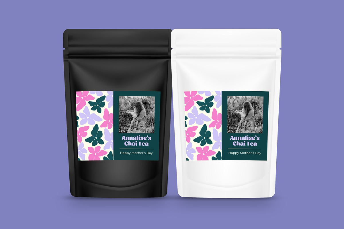 Annalise Foil Pouch Labels, a Stationery Template by Mountain Folk Creative (Photo 4 of 6)