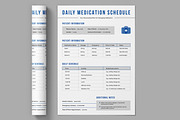 Daily Medication Schedule Template, a Stationery Template by ContestDesign (Thumbnail 3 of 3)