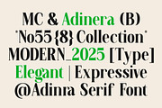Fodera Elegant Expressive Modern, a Serif Font by OV Type (Thumbnail 7 of 10)