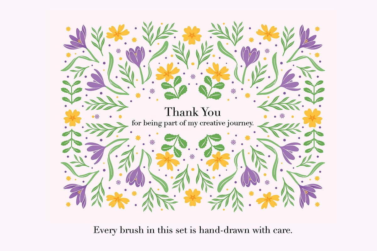 Spring Botanica for Procreate, a Brush Add-On by Pencil Twist (Photo 10 of 10)