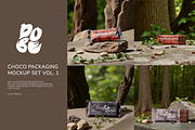 Choco Packaging Mockup Set - Vol 1, a Product Mockup by DOBE Studio (Thumbnail 1 of 3)