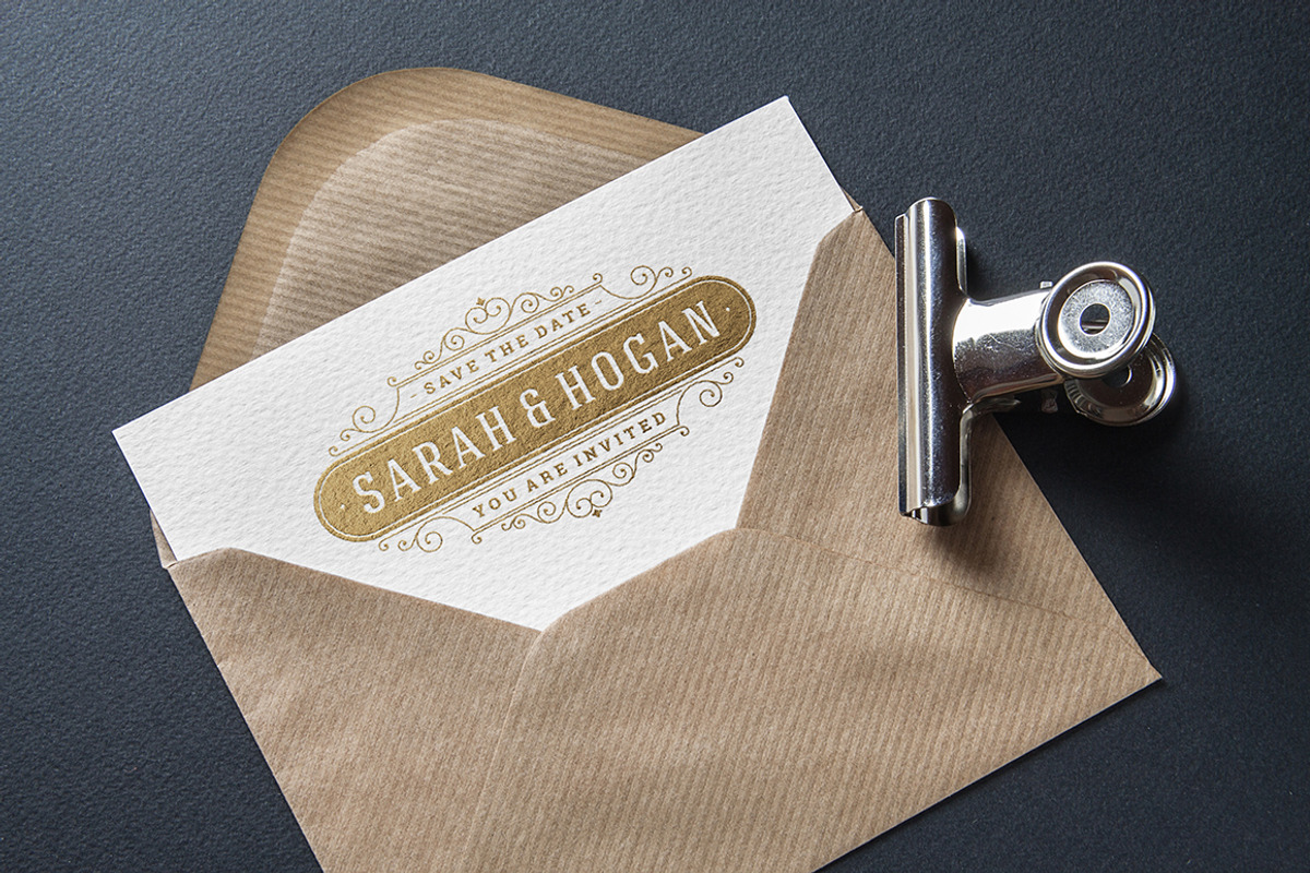 18 Wedding Logos and Badges, a Branding & Logo Template by Vasya Kobelev (Photo 12 of 14)