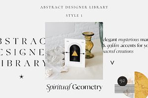 ABSTRACT DESIGN LIBRARY Shapes