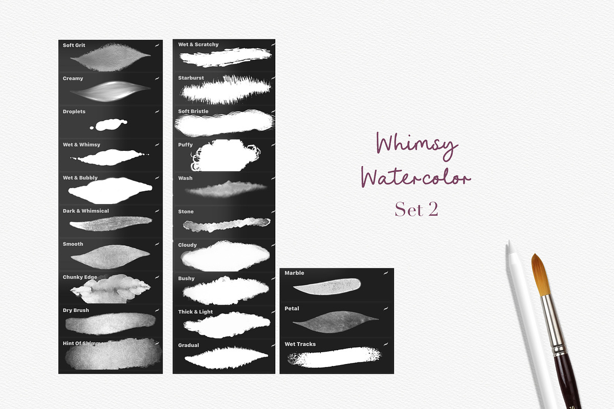 Whimsy Watercolor for Procreate, a Brush Add-On by Sofydoll Designs (Photo 7 of 9)