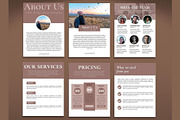 Client Welcome Packet CANVA, a Magazine Template by bonadigitals (Thumbnail 3 of 6)
