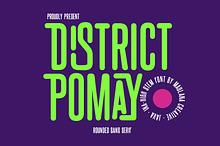 District Pomay Rounded Sans Serif